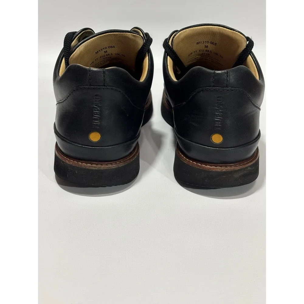 Samuel Hubbard Men's Sz11 DressFast Dress Sneaker Black Leather EU 44.5 Org $295